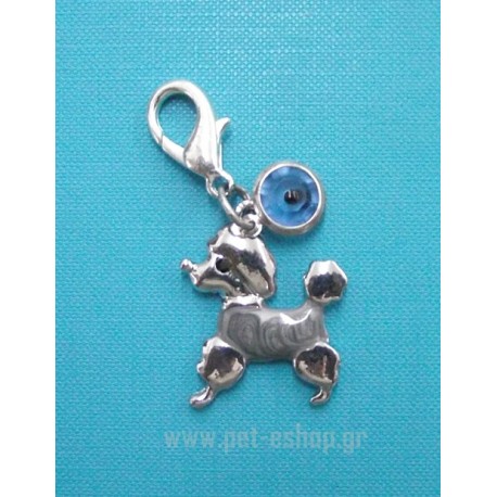 BLUE EYE CANICHE CHARM