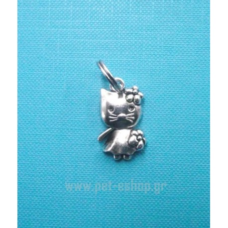 FLOWER KITTY CHARM